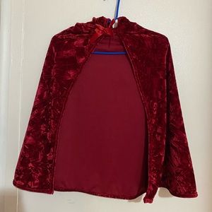 Little red riding hood cape. Never used.